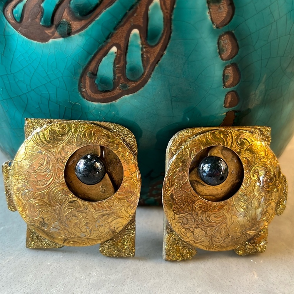 Large clip on earrings